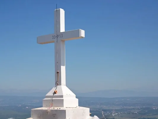 Immagine: Medjugorje, croce monte Krizevac, via Crucis